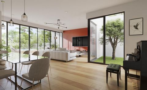 Maison 112 m2 3 chambres avec garage et jardin