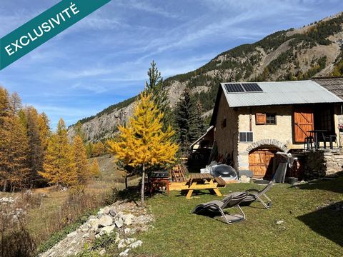 Chalet d'alpage avec terrain attenant.