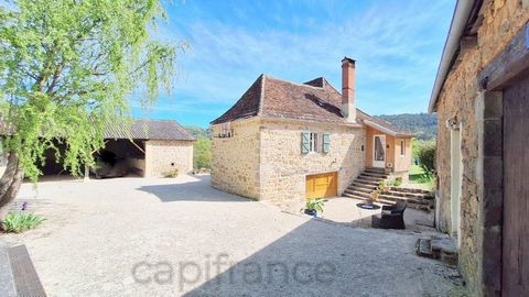 Charmante maison en pierre restaurée avec dépendances et 1,6 hectares attenant