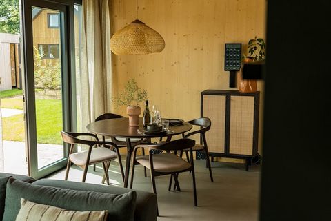 La maison de vacances du futur est située dans le petit parc de vacances Resort Brinckerduyn à Appelscha. Les innovations appliquées ici ont porté la durabilité et le confort à un nouveau niveau. La maison se compose presque entièrement de bois durab...