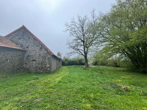 Maison en pierres avec grand terrain, dépendances