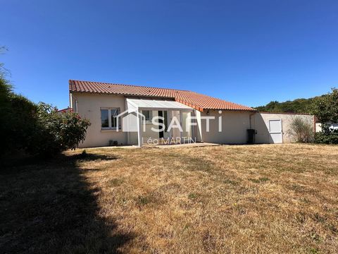 Pavillon plain pied - 2 chambres - garage
