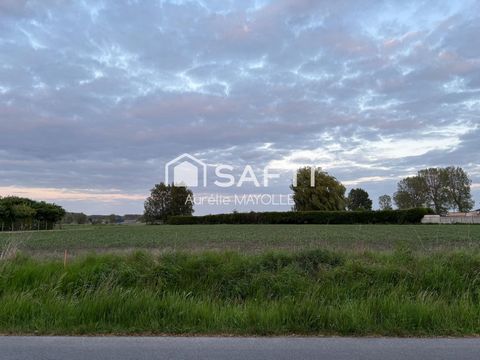 Terrain de 700m², 20m de façade