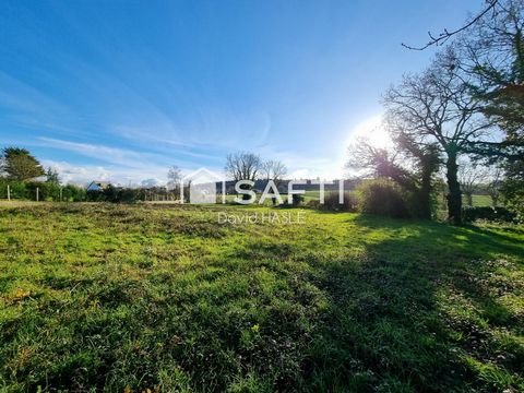 Grand terrain constructible viabilisé