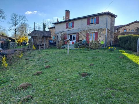 2 maisons dont 1 habitable terrain attenant