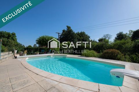 Maison 110 M2 avec Piscine , 5 kms de la gare de Villars les Dombes