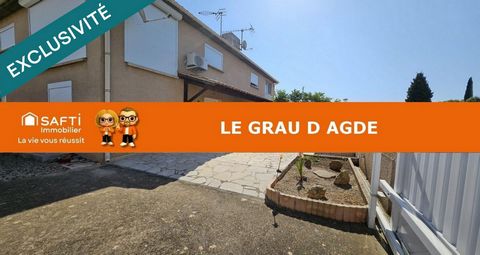 Grau d'Agde - maison type 3 - 88 m² - 129 m² de terrain