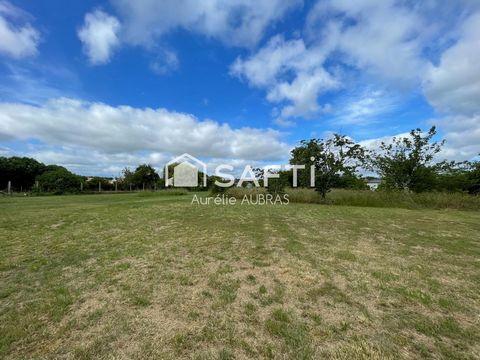 Magnifique terrain de plus de 1500m2 à LAMARQUE