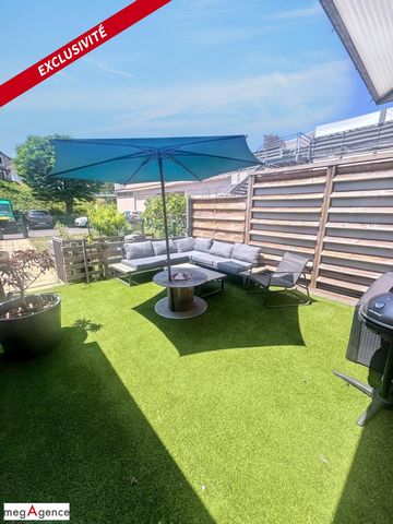 À vendre – Charmante maison 3 pièces avec jardin, terrasse, garage et parking – Proche centre-ville