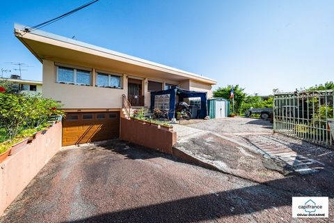 Maison à vendre en viager occupé 4 pièces GENLIS (21) avec terrain clos et sous-sol complet