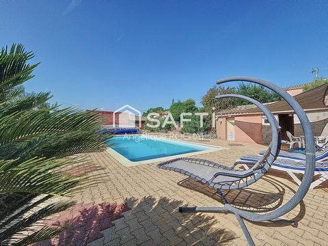 Villa 4 faces plain pied avec sous sol integral sur 1500 m2 piscine potager