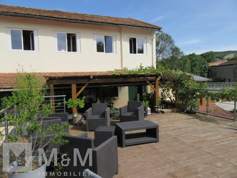 M M IMMOBILIER Quillan - estate agents in the Pays Cathare in Southern France – present you an EXCEPTIONAL property. In a tourist village of the Quercorb (20 minutes from Quillan), you'll find a beautiful real estate complex on 595m² of land comprisi...
