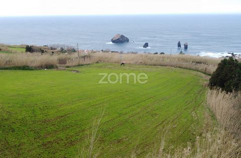 Identificação do imóvel: ZMPT554514 Rustic land with a wide frontage and 8,840 m2 of total area. It stands out the panoramic view over the sea from where the sunset behind the islets that give name to the village of Mosteiros can be contemplated. The...