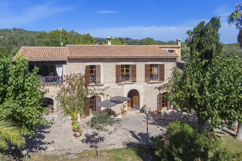 Esta excepcional casa de campo se ofrece en venta en Vilafranca de Bonany, con amplios terrenos, una posición elevada, vistas pintorescas, árboles frutales y una piscina, creando un auténtico oasis de relax. La casa ocupa una parcela de unos 12.000m2...