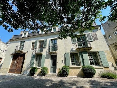 Come and discover this magnificent property in the hyper city center of CHINON. You will be charmed by its exceptional location. This house offers approximately 300m² of living space. On the ground floor is an entrance, distributing, a dining room, a...