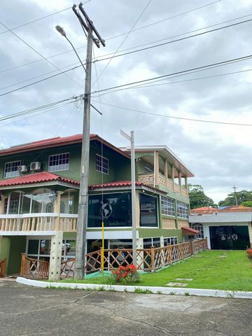 Welcome to your new home in beautiful Colon City, Panama! This stunning home, surrounded by lush nature, offers you the perfect combination of comfort and adventure. Located just 2 minutes from your door, you will find an Olympic swimming pool, ideal...