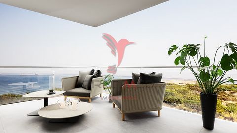 Appartement de 3 chambres avec balcon et vue sur la mer dans le nouveau développement de Quinta do Meio, à Sines, en construction, avec un achèvement prévu pour 2026. Appartement dans le nouveau développement en phase de réservation exclusive à ... ....