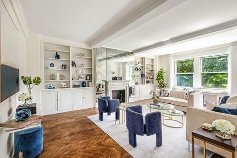 NEW PRICE! A majestic corner classic 8 of glorious scale and proportions with direct views over Central Park to the East and Billionaire's Row to the South in a full-service luxury prewar cooperative on coveted Central Park West. Boasting over 45' fe...