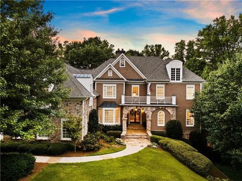 Step into the coveted Chastain Park lifestyle with this gated and exquisite private estate tucked away on a serene cul-de-sac, offering unparalleled privacy alongside a refreshing pool and spa. Embraced by nature on a sprawling 1-acre lot, this disti...