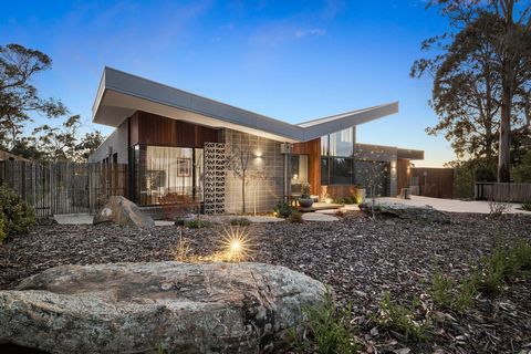 Effortlessly capturing the essence of its native, sanctuary-like landscape, this near new statement in design, delivers grand-scale proportions and breathtaking space in a 57.12 square single-storey home sprawling across the entirely private 2005sqm ...