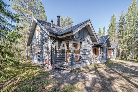 1/6 de participation dans un appartement à Levijärvi. Unité d’extrémité d’une maison en rangée construite en rondins. La structure en rondins ajoute une atmosphère chaleureuse à vos vacances en Laponie. L’appartement est situé dans une nature paisibl...