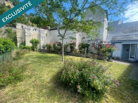 Maison en plein coeur de chinon avec jardin