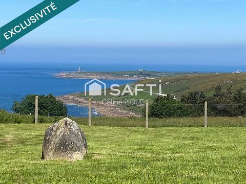 Maison d'habitation et gîte vue mer de toutes les pièces avec grand terrain.