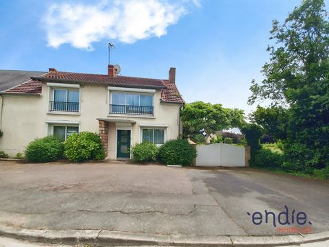 Family house with outbuildings - 138 000 € - ENDIE IMMOBILIER Discover this charming house of 160 m² located in a sought-after area of Commentry. Perfectly designed to accommodate a family, it offers beautiful volumes and a friendly living space. Wit...