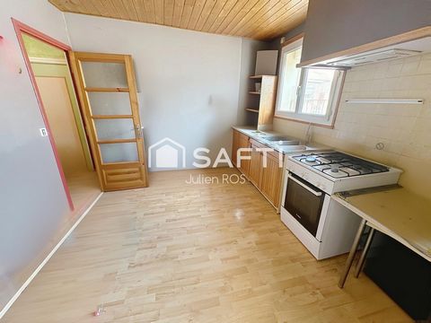Maison de village 100 m² – 4 chambres – Garage – Proche Béziers