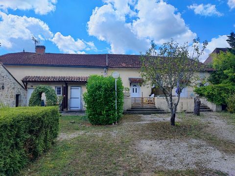 **Ensemble immobilier avec revenus locatifs et vaste terrain piscinable**