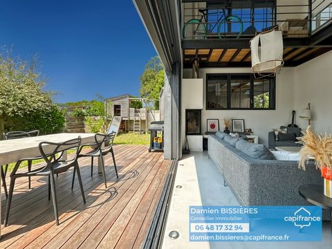Maison d'architecte aux volumes exceptionnels, proche du bourg de Vertou - 4 chambres - Piscine - Exclusivité