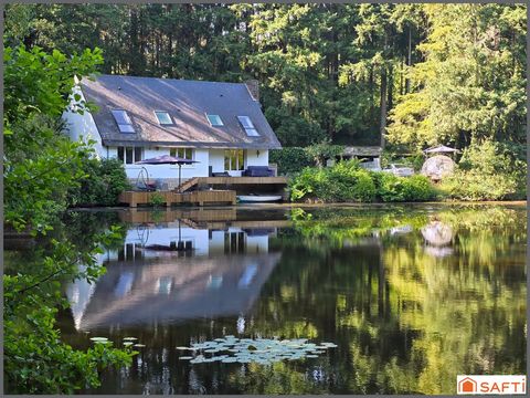 EXCEPTIONNEL – MAISON EN BORD D'ÉTANG AVEC FORÊT