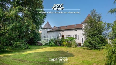Entre CLUNY et Mâcon | Propriété de caractère 12 pièces Parc arboré de 5.436 m² ; dépendance, un lieu hors du temps