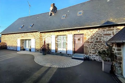 Maison en pierre, 6 chambres, garage, carport, terrain
