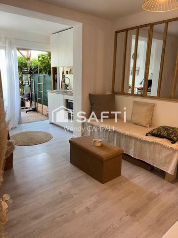 Charmant T1 + terrasse de 15m² plein sud