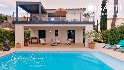 Villa contemporaine vue mer – piscine - Saint Aygulf (83370)