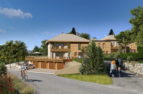 Appartement à vendre 3 pièces SAVINES LE LAC (05),Dans une résidence style villa vue Lac Et Montagnes plein Sud ,livrable été 2026
