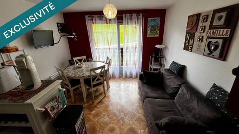 STUDIO DE 21m2 avec balcon et casier à ski offrant une belle vue