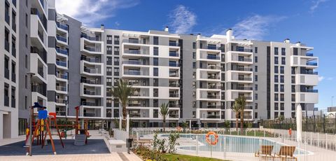 Nieuwbouwappartementen te koop in Alicante met uitzonderlijke voorzieningen Toplocatie in Alicante Dit nieuwe woonproject biedt 138 moderne appartementen met 1, 2 en 3 slaapkamers, elk met een eigen parkeerplaats en berging. Het complex ligt in de ge...
