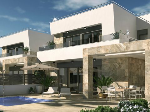 6 Fantastic Modern Detached Villas built with high Quality Materials and Modern Technology, located in El Galan close to La Fuente commercial centre. With 3 Bedrooms and 3 Bathrooms, open plan fully fitted kitchen, pre installed air con and cctv. Wit...