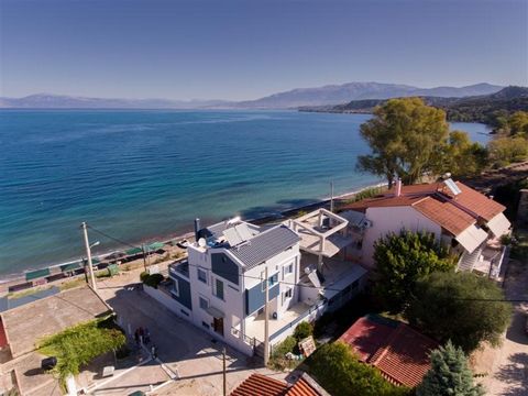 For sale is a coastal mazoneta with an area of 295 sq.m. in the area of Paralia Allisou, Achaia. The house has four floors and has two independent dwellings. The house is bright, corner,  has security door, aluminum windows, double glazing, screens, ...