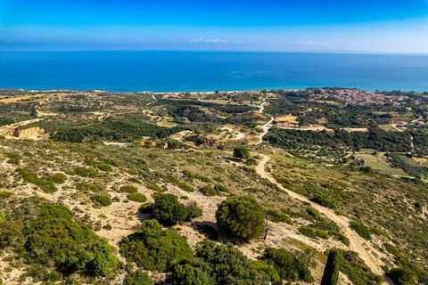 Te koop het perceel van 7.775 m², in Kefalonia, buiten stadsplan, amfitheater, bebouwbaar, grenzend aan een landelijke weg 118 m., 1,5 km afstand van toeristische resort Skala, zee, in de buurt van villa's, panoramisch uitzicht op de Ionische Zee, Za...