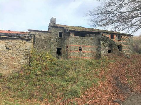 CORTONA (AR), loc. Poggioni: stone farmhouse of approx. 277 sqm on two levels comprising: * Ground floor: various funds for warehouse use ex-stalls; * First floor: five rooms, one of which with central fireplace, loggia and terrace. The property incl...