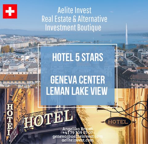 POSSIBILITY TO OBTAIN A RESIDENT PERMIT IN SWITZERLAND WITH THE PURCHASE OF THIS PROPERTY Price on request Gorgeous hotel with exquisite décor, restaurant and spa. Over 100 rooms. Parking For any additional information, the owner asks for a letter of...