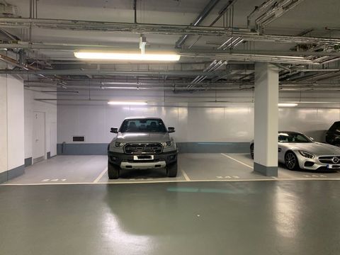 A secure underground parking space is located within this prime Royal Arsenal Riverside development in Woolwich benefiting from 24hr security and CCTV. At 5m in length, this space would accommodate most vehicles.This space is available to both reside...