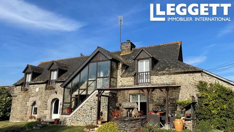 A15125 - The spacious accommodation has been arranged so that each room has lovely views of the garden. The feature room on the ground floor is the lounge and dining room, with a log burner set into a stone fireplace, large windows to maximise the li...