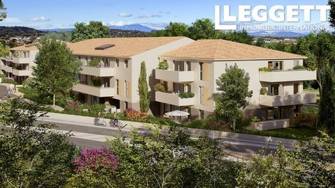 A05820 - VEFA residence, eligible for the Pinel scheme Morrières les Avignon, in a quiet area, the residence extends over a large area of ​​5,000 m², decorated with landscaped gardens and green spaces. Its three small buildings display contemporary a...