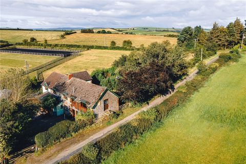 A flexible country home set in gardens and grounds which includes a paddock area, situated in a rural location whilst being only about 2 miles from the village of Clun. A flexible country home set in gardens and grounds which includes a paddock area,...