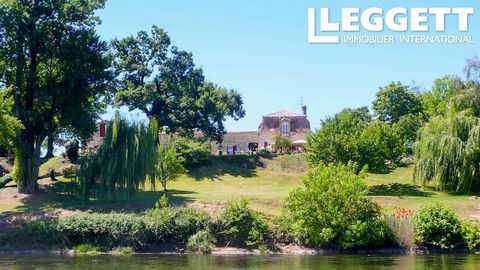 A04239 - A magnificent estate set between Bergerac and Saint Emilion, in the heart of the Périgord Pourpre. This stunning residence commands one of the best riverfront positions in the region. The property has been completely and lovingly restored by...