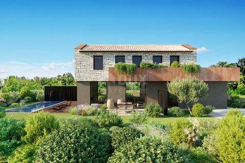 Location: Istarska županija, Bale, Bale. ISTRIA, BALE - Modern furnished villa with swimming pool and sauna One of the most beautiful Istrian jewels is the small town of Bale located on the western coast of Istria. This historic stone town is built o...